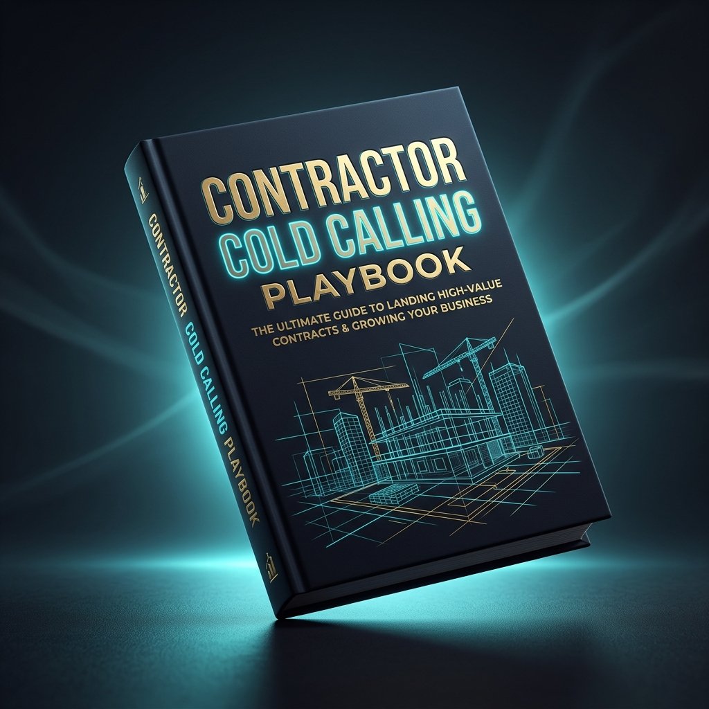 B2B Cold Calling Playbook 3D Mockup